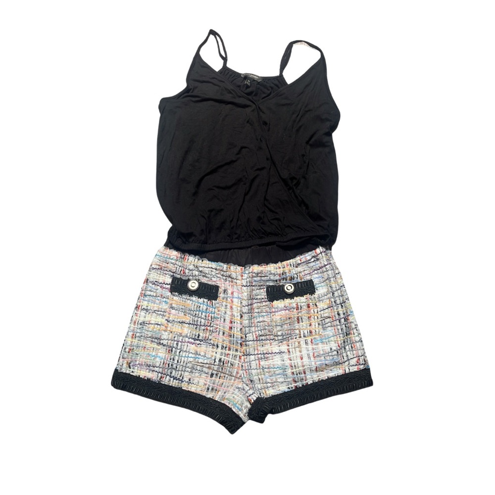 New Lab Stylish Women's Multicolor Tweed sz Small Shorts